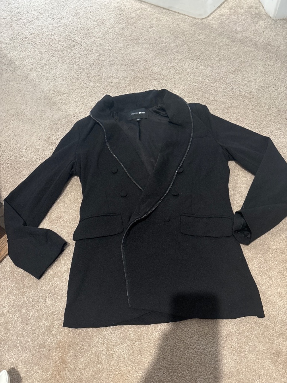 black blazer